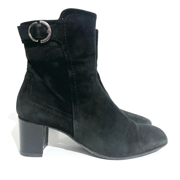 Aquatalia Suede Ankle Bootie - Picture 1 of 11